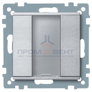 SM,1 КН. ВЫКЛ PLUS, АЛЮМ