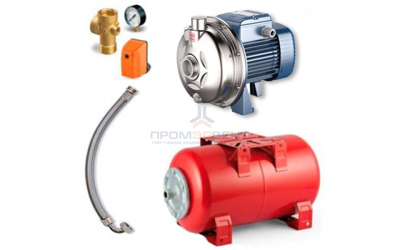 Насосная станция Pedrollo HYDROFRESH CP-ST4 130-24 CL - 0,37 кВт (Qmax 100 л/мин, 1x230В)