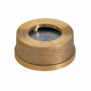 Клапан обратный межфланцевый Zetkama V275-Н - Ду100 (ф/ф, PN16, Tmax 200°C, латунь)