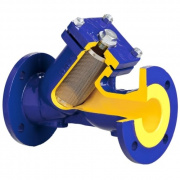 Фильтр грубой очистки BROEN V821M - Ду15 (Фланец/Фланец, PN16, Tmax 300°C, с магнитной вставкой)