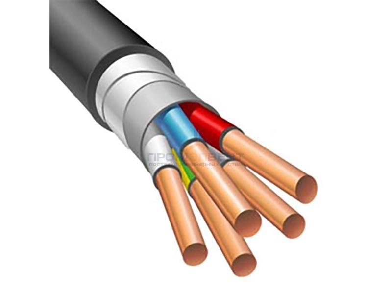 Кабель силовой бронированный ВБбШв 5х2.5 ГОСТ 31996 (Электрокабель НН)
