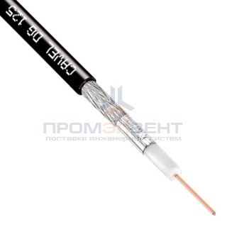 Кабель коаксиальный Cavel DG 125, CU 75 Ом [бухта 200м]