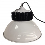 Светильник светодиодный подвесной LED HB-B 200W 6400k 18000lm D475mm алюминий белый