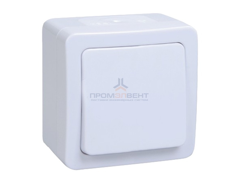 ВС20-1-0-ГПБ Выключатель 1кл о/у  IP54 (цвет клавиш: белый) ГЕРМЕС PLUS