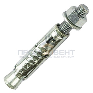 Стандартный анкер 16x80 с болтом М10 оцинкованный DKC