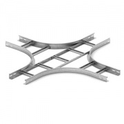 Крестообразный разветвитель для лестничного лотка НЛО 600х100х3000 OSTEC