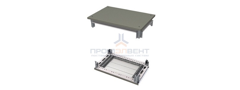 Комплект, крыша и основание, для шкафов CQE, 800 x 500мм