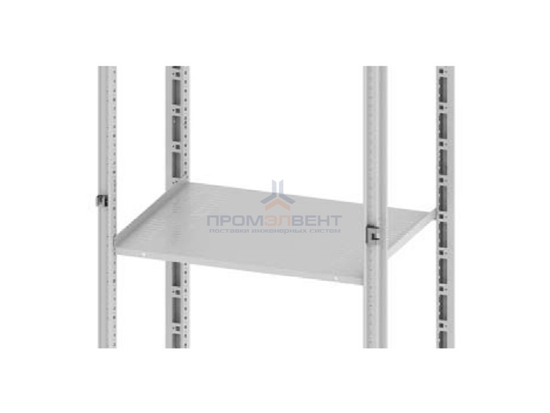 Полка фиксированная, Г  400 мм, для шкафов DAE/CQE шириной400 мм