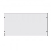 Панель сплошная, 19", высота 12 U, для шкафов CQE