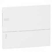 Бокс встраиваемый Schneider Electric Mini Pragma 12 модулей с белой дверью с клемниками N+PE